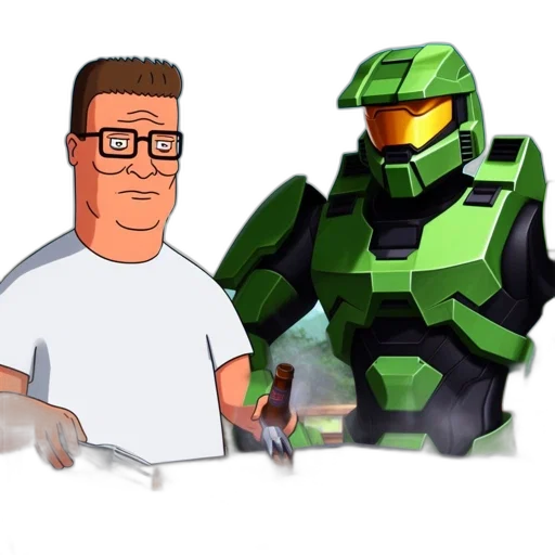 robot, weapon, concept art, pixel art transparent PNG cut-out