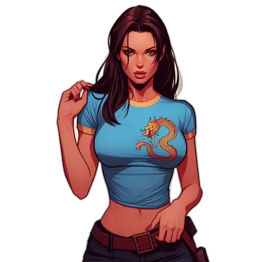 comic book art, cartoon, concept art, fantasy art transparent PNG cut-out
