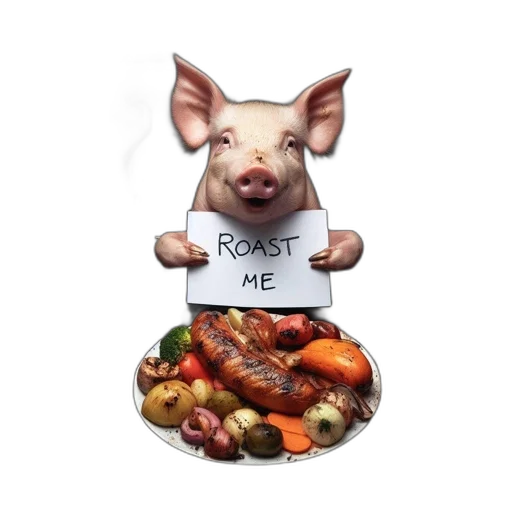 food, animal, staff, face transparent PNG cut-out