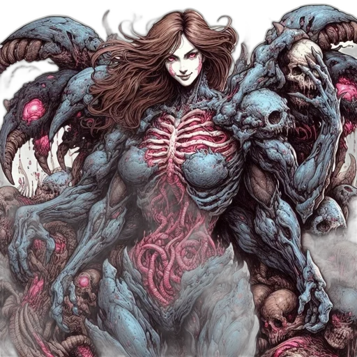 creature, comic book art, concept art, fantasy art transparent PNG cut-out