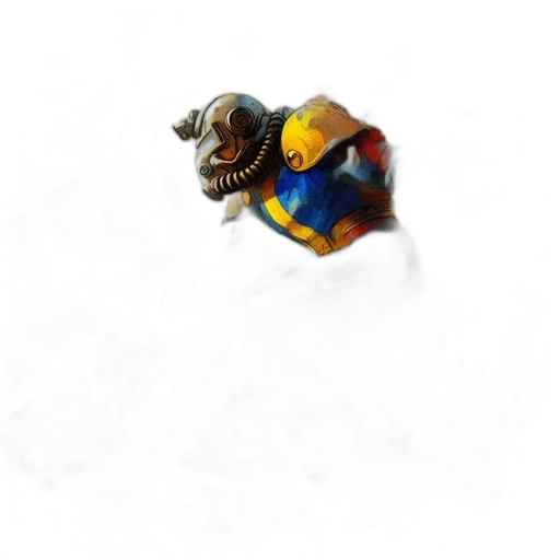 dragon, creature, jewelry, mask transparent PNG cut-out