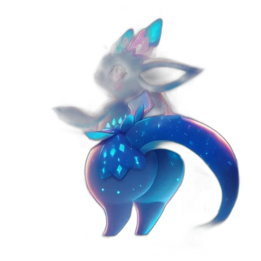 dragon, staff, creature, animal transparent PNG cut-out