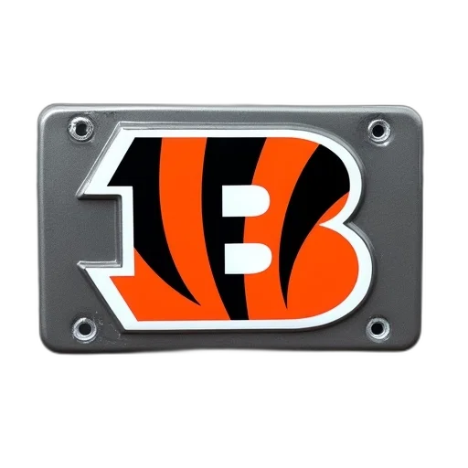 cincinnati, bengals, logo, metal transparent PNG cut-out