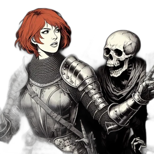 concept art, comic book art, fantasy art, pixel art transparent PNG cut-out