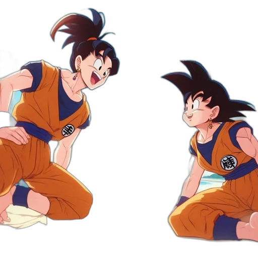 concept art, anime, cartoon, 3d render transparent PNG cut-out