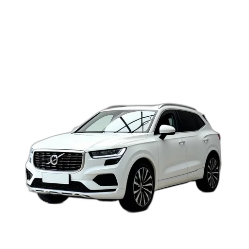 car, 3d render, white, suv transparent PNG cut-out