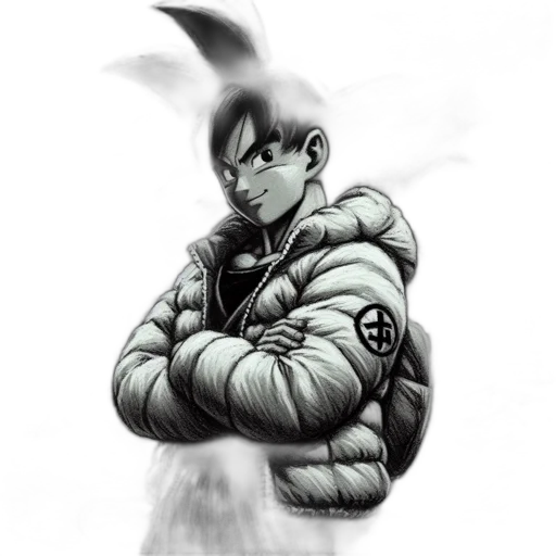 jacket, comic book art, concept art, cartoon transparent PNG cut-out