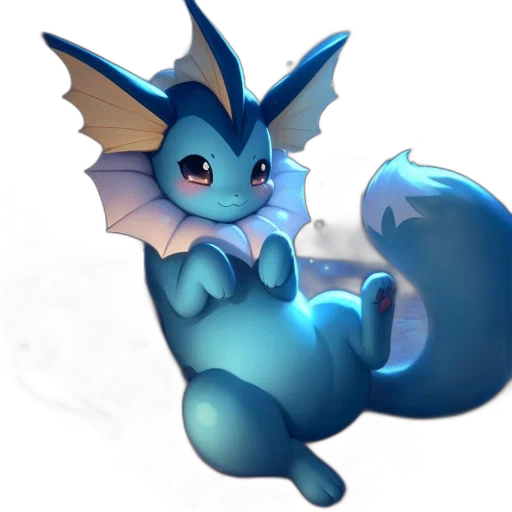 dragon, staff, creature, animal transparent PNG cut-out