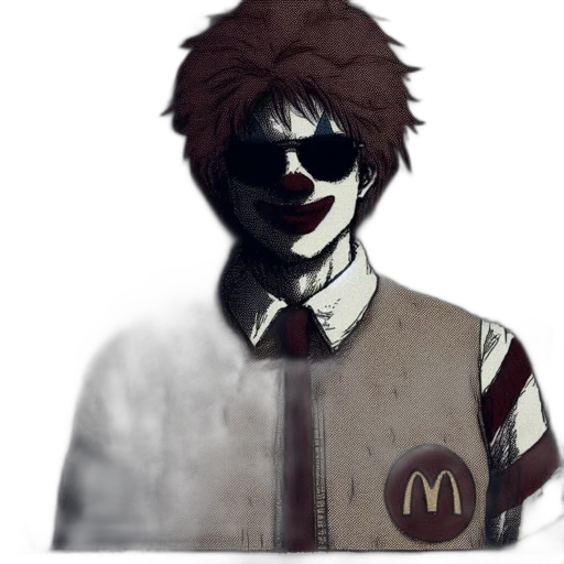 face, mask, creature, staff transparent PNG cut-out