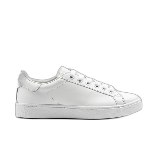 shoes, white, sneaker, patterned transparent PNG cut-out