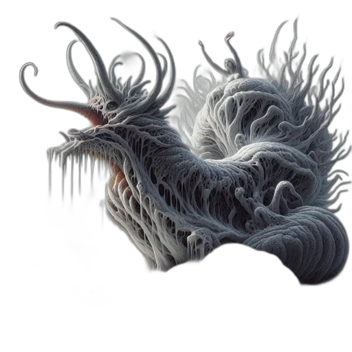 hair, creature, dragon, mask transparent PNG cut-out