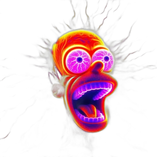 mask, face, creature, hair transparent PNG cut-out