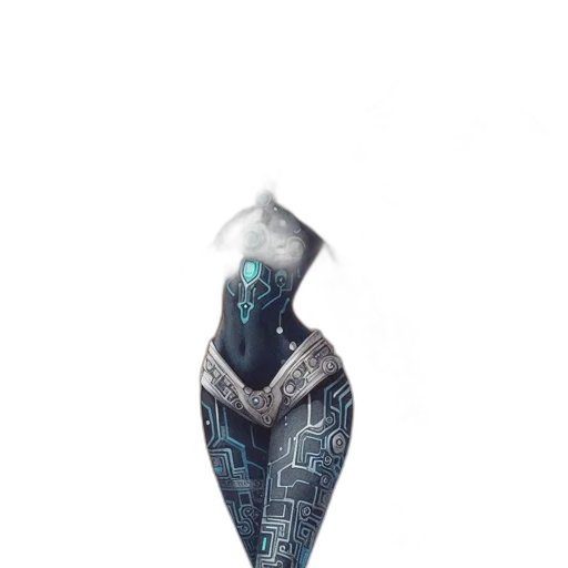 robot, mask, dress, creature transparent PNG cut-out