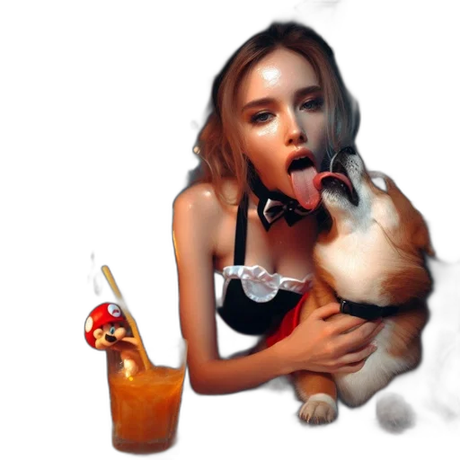 food, animal, creature, face transparent PNG cut-out