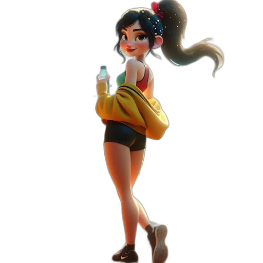 staff, dress, bottle, concept art transparent PNG cut-out