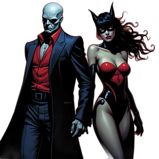 comic book art, concept art, new, deadman transparent PNG cut-out