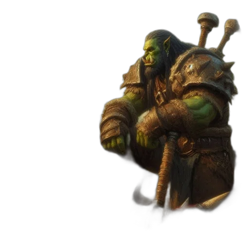 weapon, sword, staff, creature transparent PNG cut-out