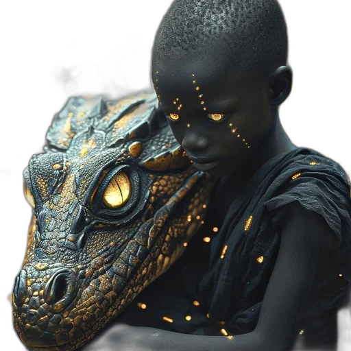 mask, dragon, creature, jewelry transparent PNG cut-out
