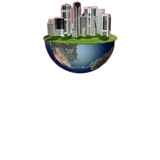 building, staff, umbrella, crown transparent PNG cut-out