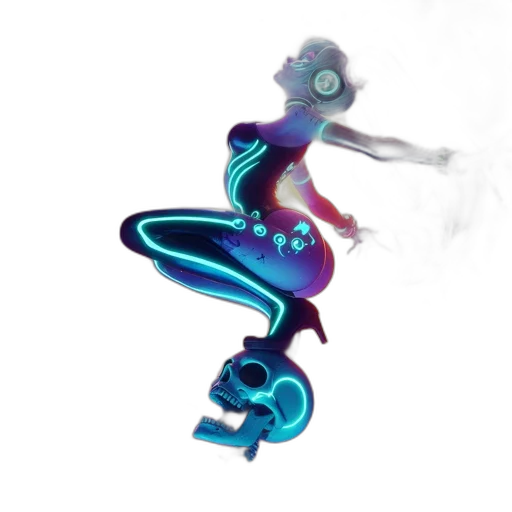 robot, staff, weapon, mask transparent PNG cut-out