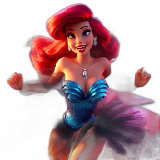 dress, 3d render, concept art, fantasy art transparent PNG cut-out