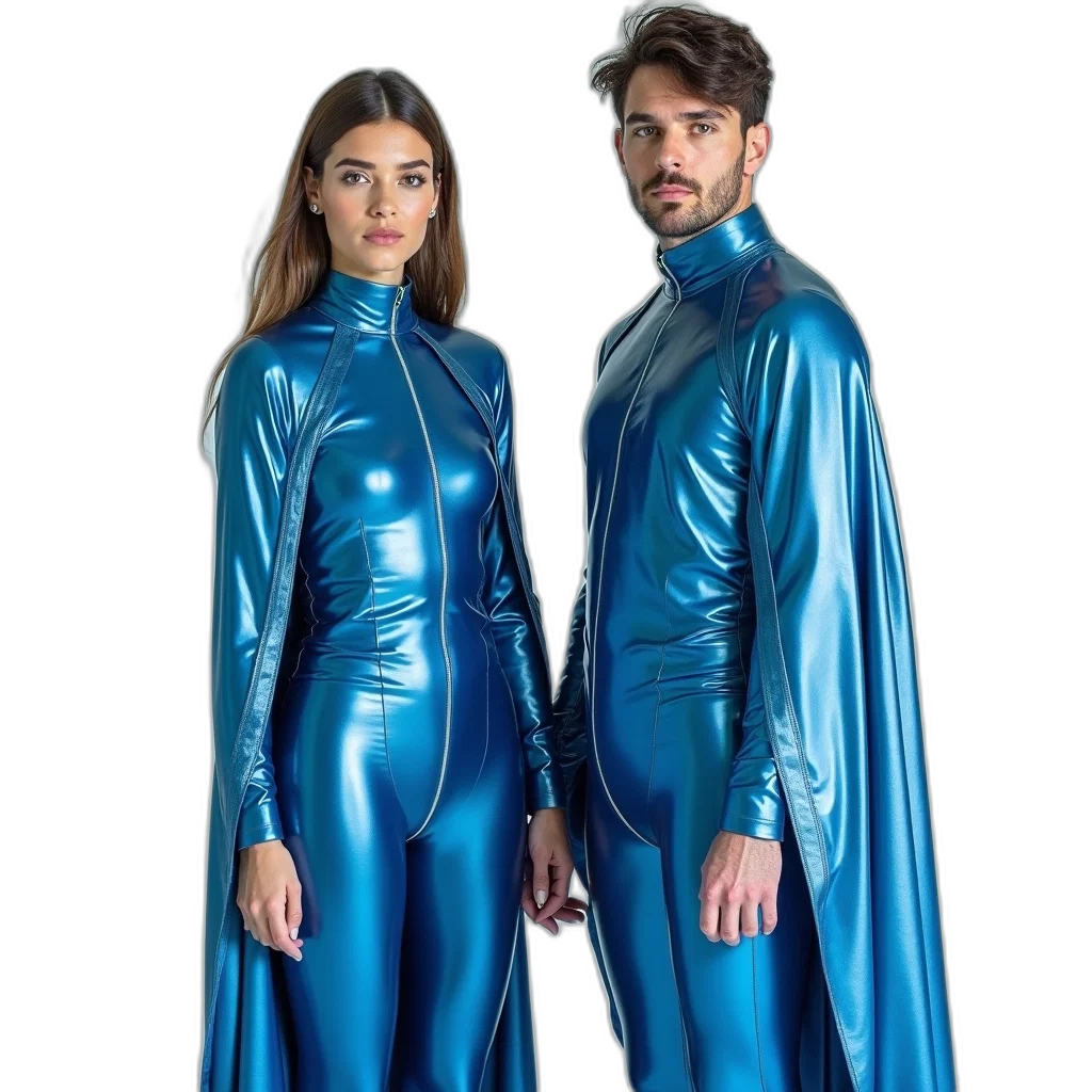 jacket, dress, cyberpunk, concept art transparent PNG cut-out