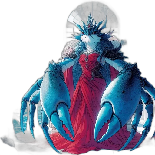 crown, creature, concept art, fantasy art transparent PNG cut-out