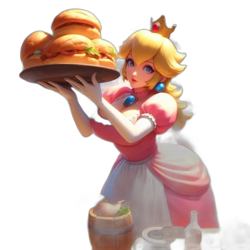 food, crown, staff, weapon transparent PNG cut-out