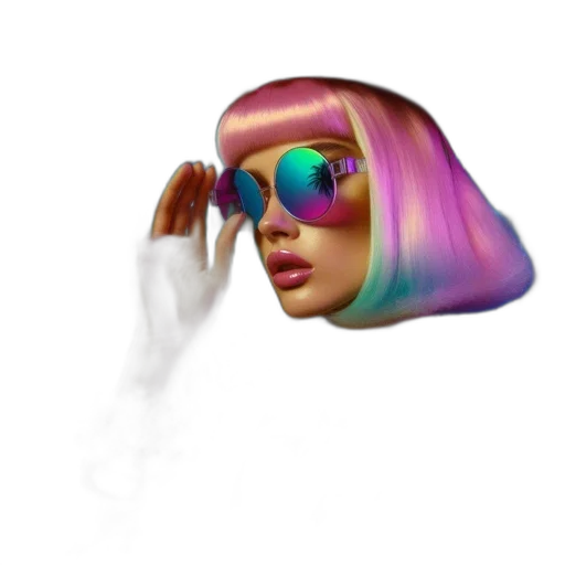 mask, face, hat, hair transparent PNG cut-out