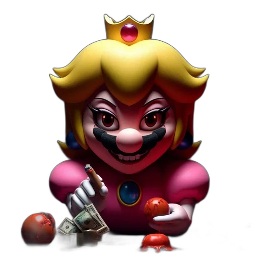 crown, weapon, mask, face transparent PNG cut-out