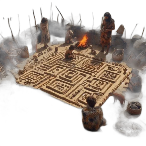 concept art, 3d render, fantasy art, fire transparent PNG cut-out