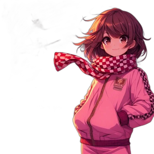 jacket, staff, dress, weapon transparent PNG cut-out
