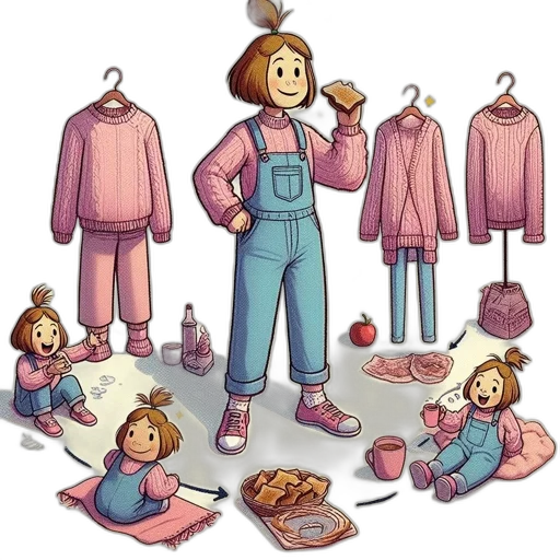 jacket, dress, jewelry, concept art transparent PNG cut-out
