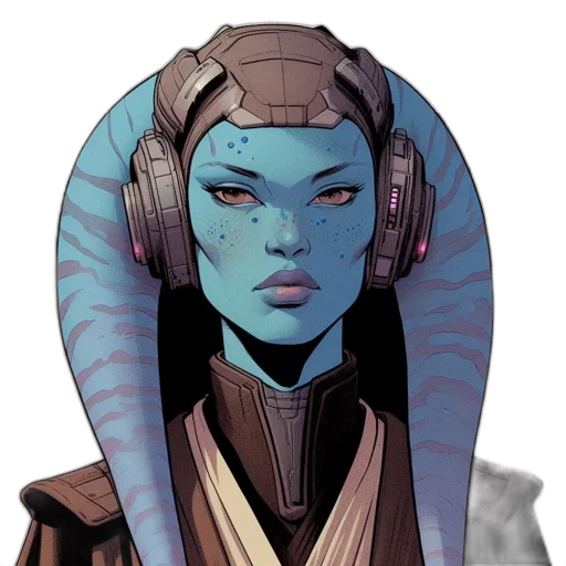 face, staff, mask, concept art transparent PNG cut-out