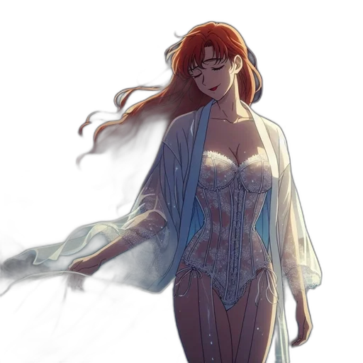 dress, concept art, fantasy art, comic book art transparent PNG cut-out
