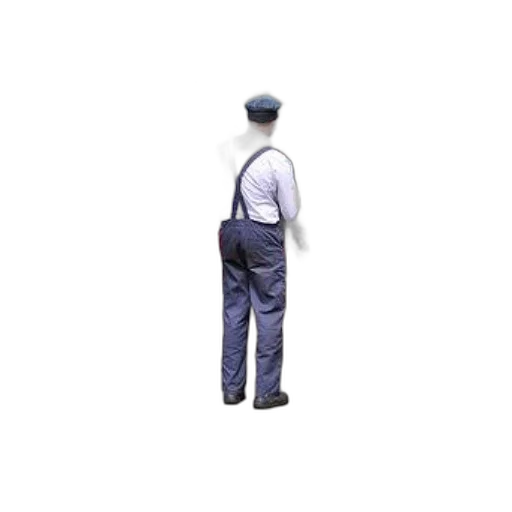 staff, jacket, robot, weapon transparent PNG cut-out