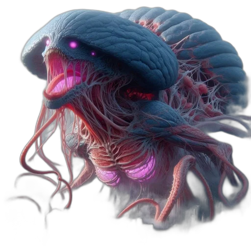creature, animal, dragon, hair transparent PNG cut-out