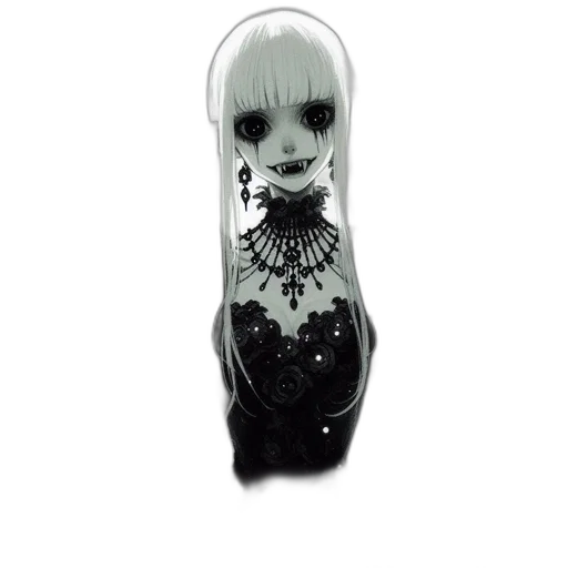 mask, bottle, creature, staff transparent PNG cut-out