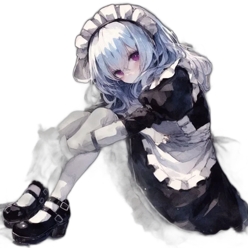 dress, mask, robot, weapon transparent PNG cut-out