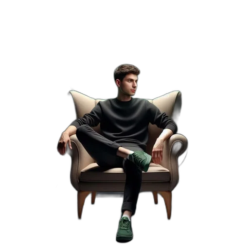 jacket, furniture, shoes, staff transparent PNG cut-out