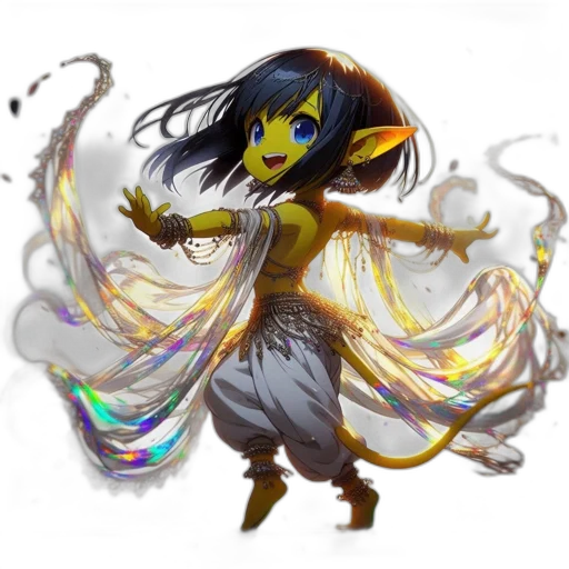 dragon, staff, mask, creature transparent PNG cut-out