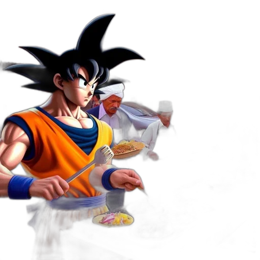 food, concept art, 3d render, pixel art transparent PNG cut-out