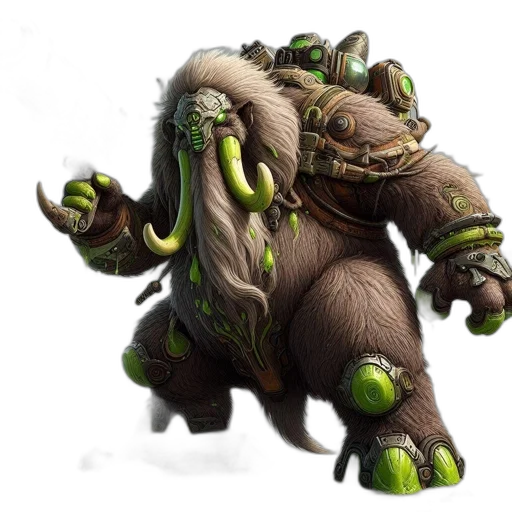 creature, dragon, staff, concept art transparent PNG cut-out