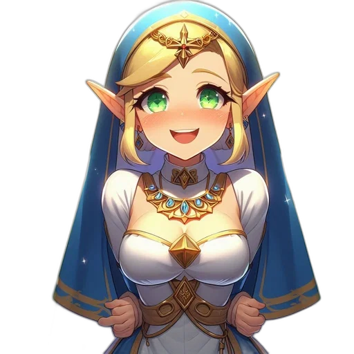 crown, staff, face, dress transparent PNG cut-out