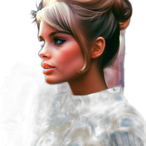 face, dress, jewelry, crown transparent PNG cut-out