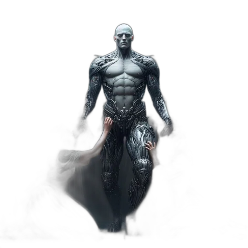 robot, creature, concept art, fantasy art transparent PNG cut-out
