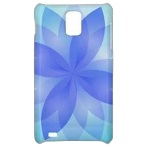 flower, blue, phone, case transparent PNG cut-out