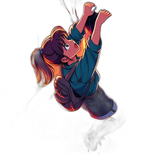 staff, jacket, concept art, pixel art transparent PNG cut-out