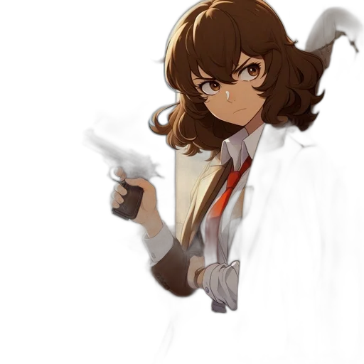 staff, weapon, jacket, face transparent PNG cut-out