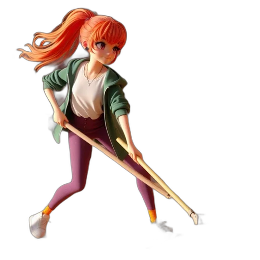 staff, sword, weapon, jacket transparent PNG cut-out